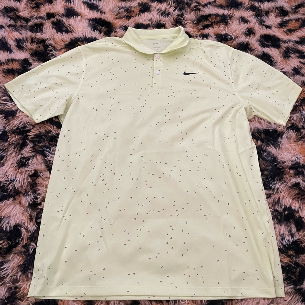Nike Light Yellow Polo Shirt